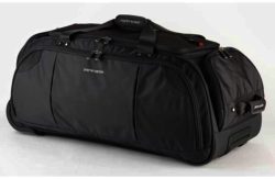 Pierre Cardin Large Holdall - Black and Grey